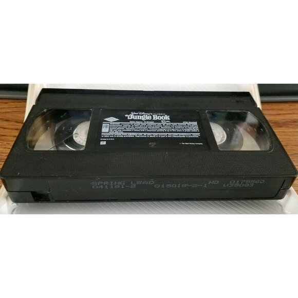 The Jungle Book VHS 30th Anniversary Masterpiece Edition Walt Disney VG LH7172 - Picture 4 of 4